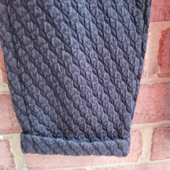 Michael Kors textured pattern ankle length gold hardware logo pants - Picture 6 of 8